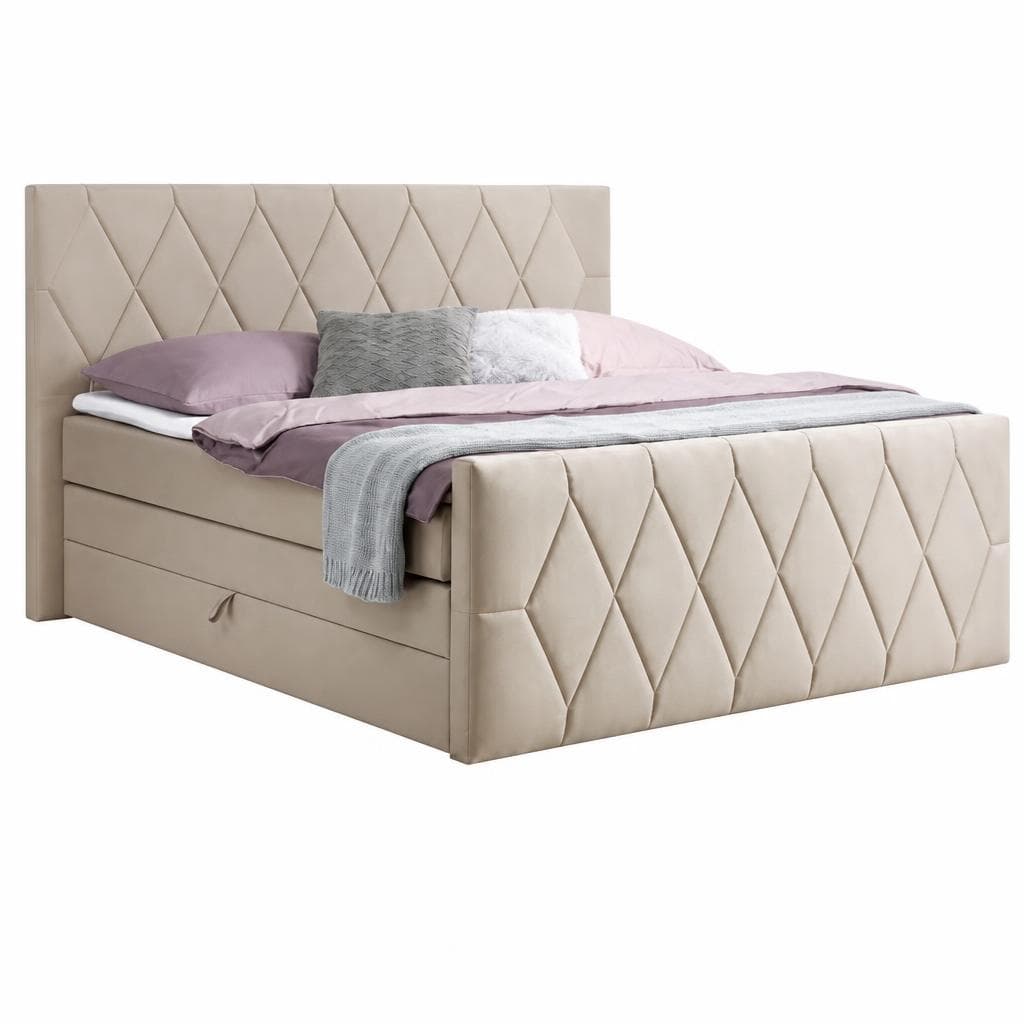 Postelja boxspring Josie-B Akcija v trgovini Mömax