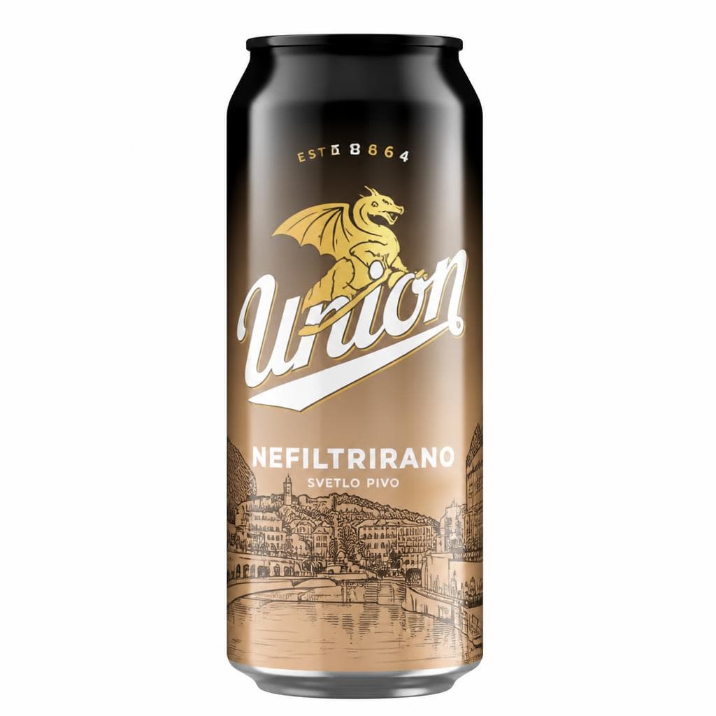 Pivo Union nefiltrirano 0,5 l Akcija v trgovini Mercator
