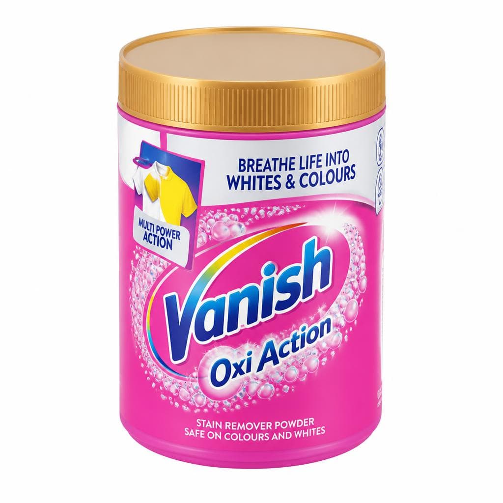 Vanish Oxi Action 1.5 l, 2 l (gel), 970 g (prašek) Akcija v trgovini Spar