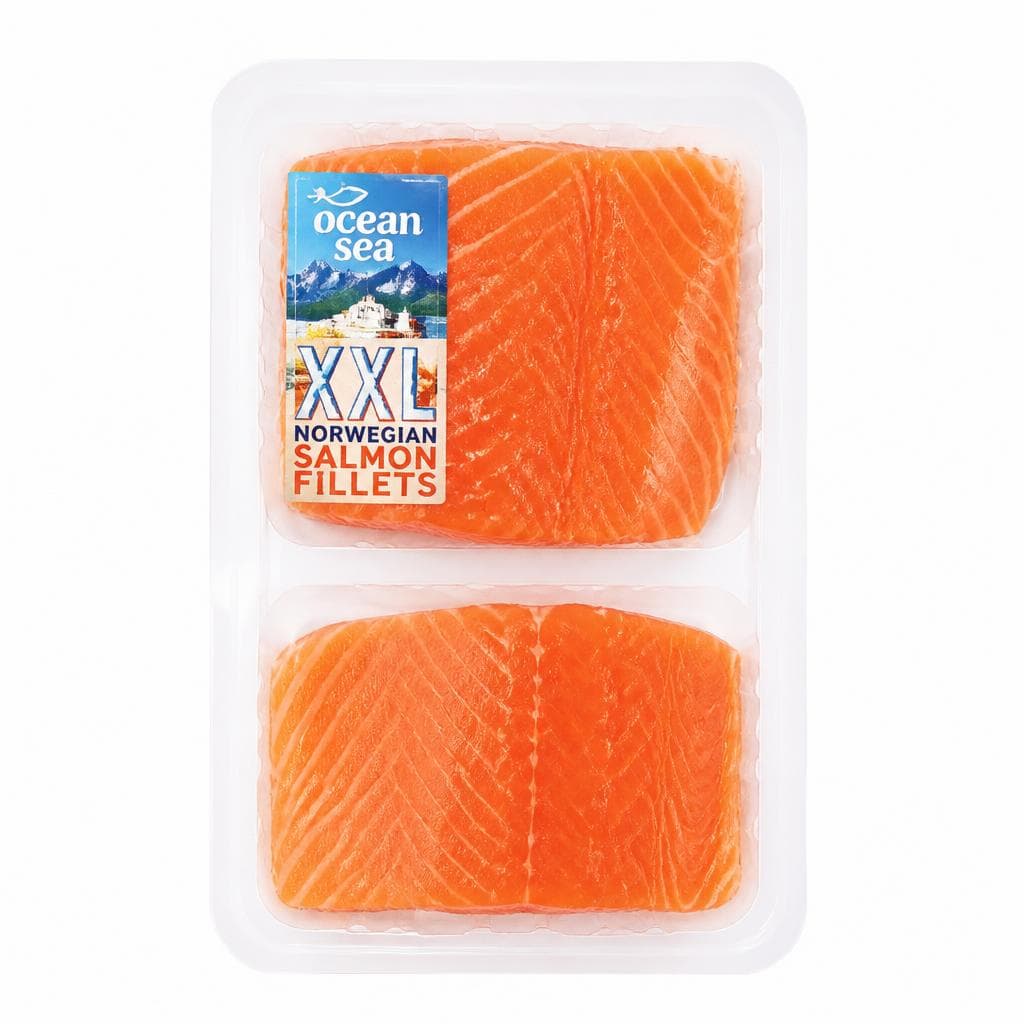 Fileji lososa XXL 8 x 125 g Akcija v trgovini Lidl