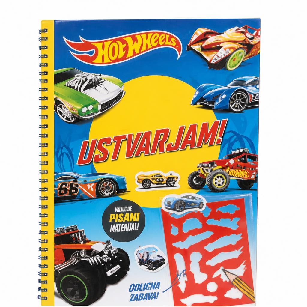 Knjiga z ugankami Hot Wheels Akcija v trgovini Hofer