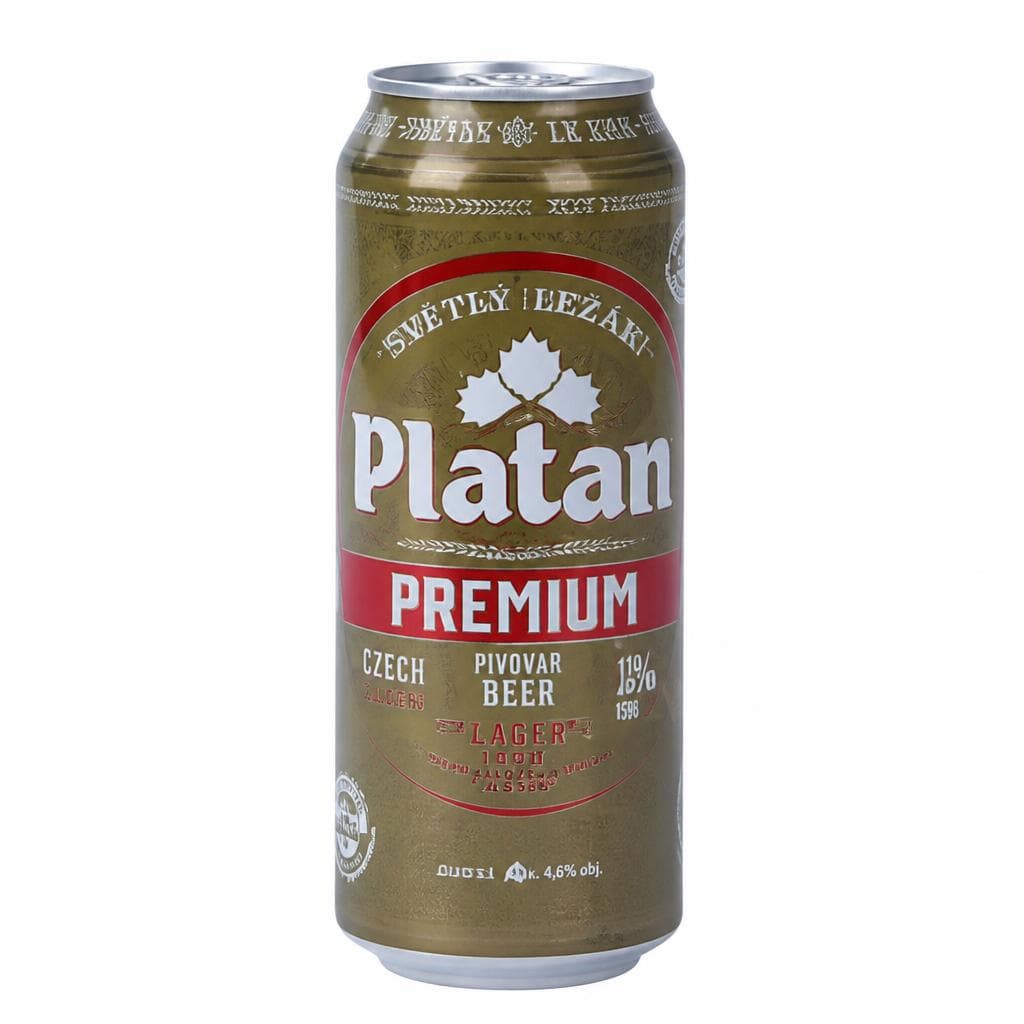 Platan češko premium pivo 500 ml Akcija v trgovini Eurospin
