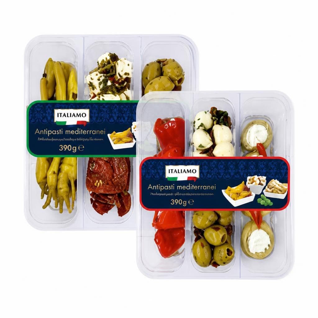 Italiamo izbor hladnih predjedi 390/410 g Akcija v trgovini Lidl
