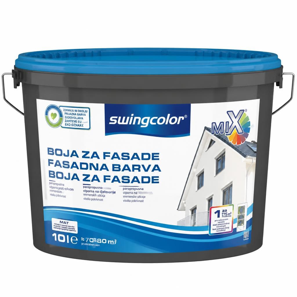 Swingcolor fasadna barva 10 l Akcija v trgovini Bauhaus