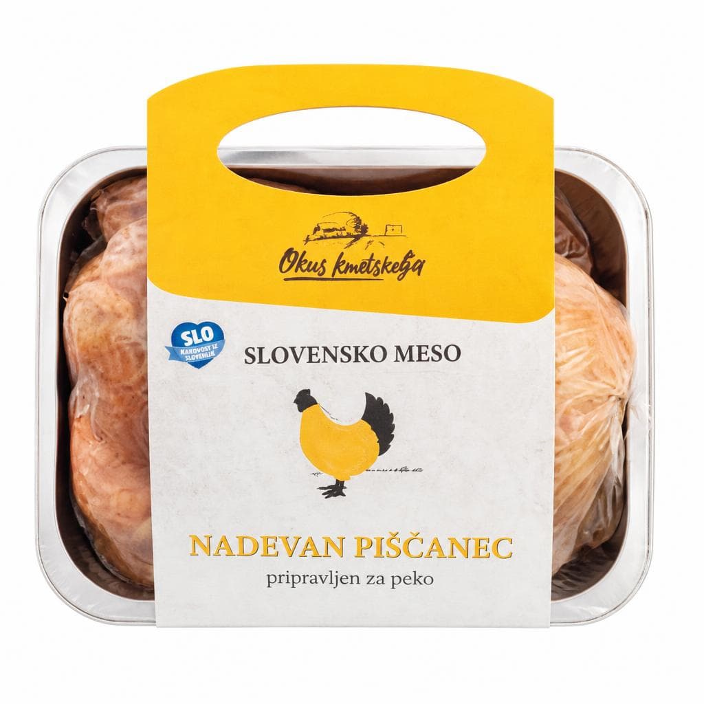 Nadevan piščanec 1 kg OKUS PODEŽELJA Akcija v trgovini Hofer