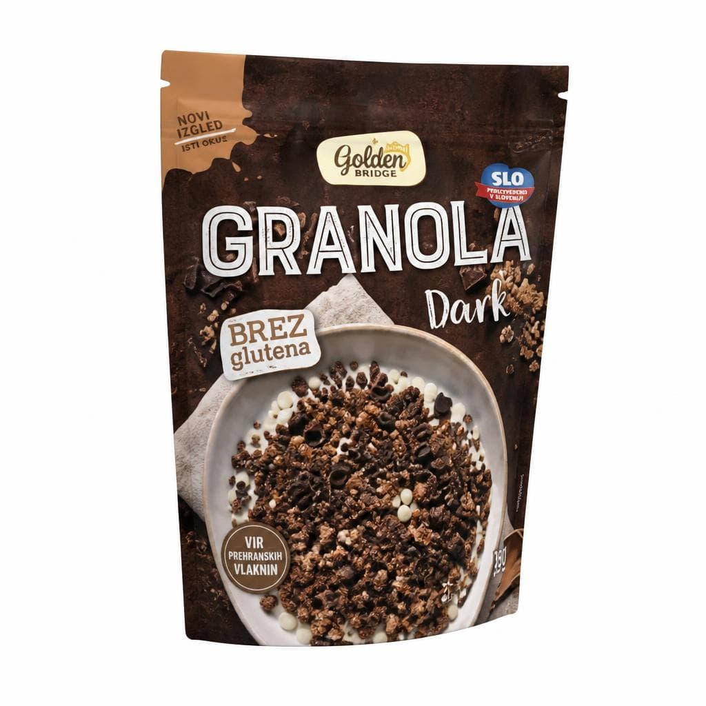 Golden Bridge granola klasik 350 g Akcija v trgovini Hofer