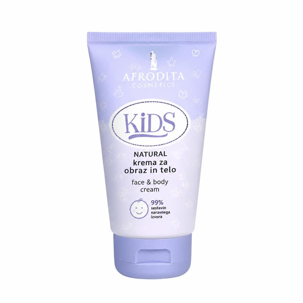 Afrodita Cosmetics Kids Natural krema za obraz in telo 75 ml Akcija v trgovini Dm