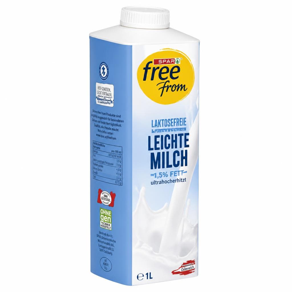 Sveže mleko 1 L free from Akcija v trgovini Spar