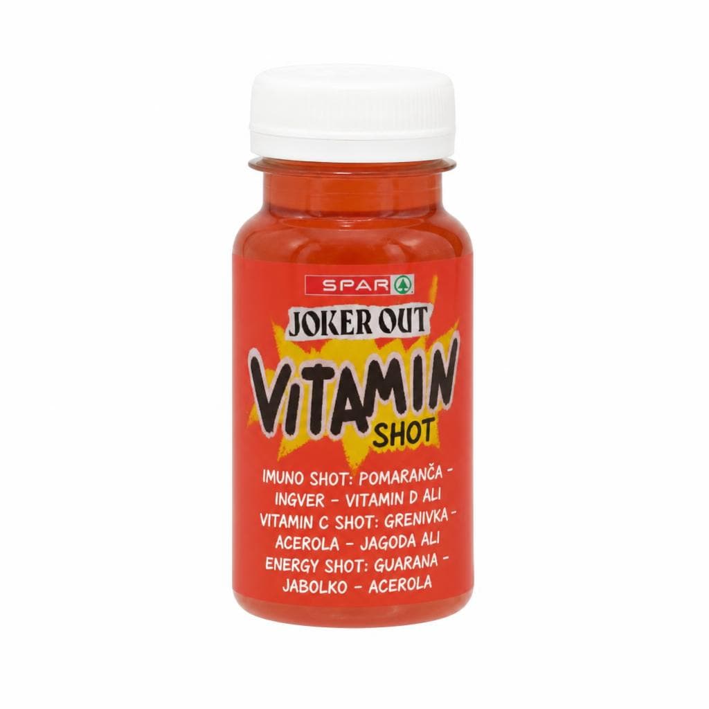 Joker Out vitaminski shot 60 ml Akcija v trgovini Spar