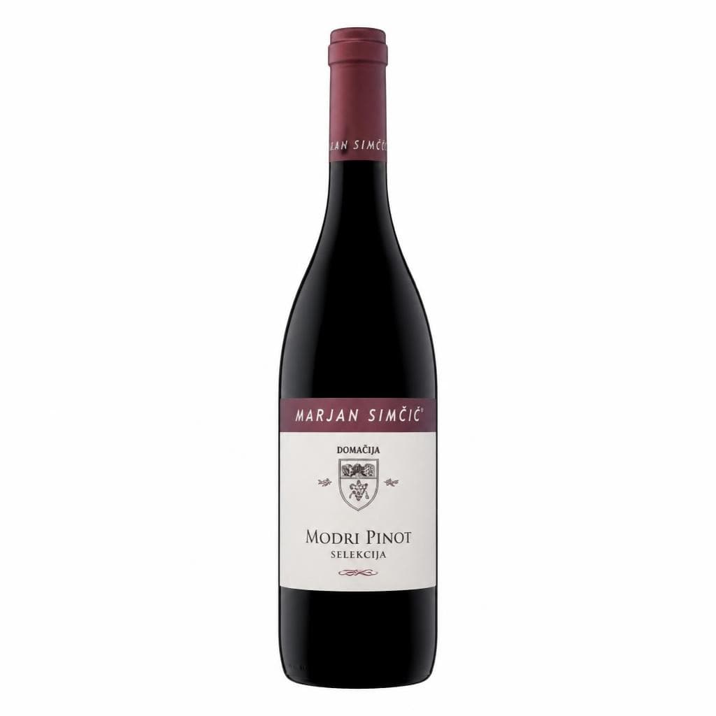 Marjan Simčič kakovostno vino ZGP Modri Pinot Selekcija 0,75 l Akcija v trgovini E.Leclerc