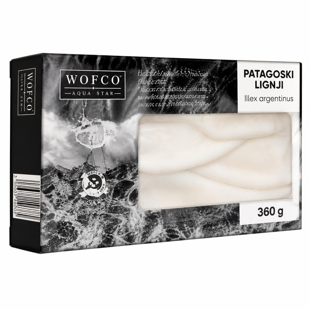 Patagonski lignji 360 g Wofco Akcija v trgovini Tuš