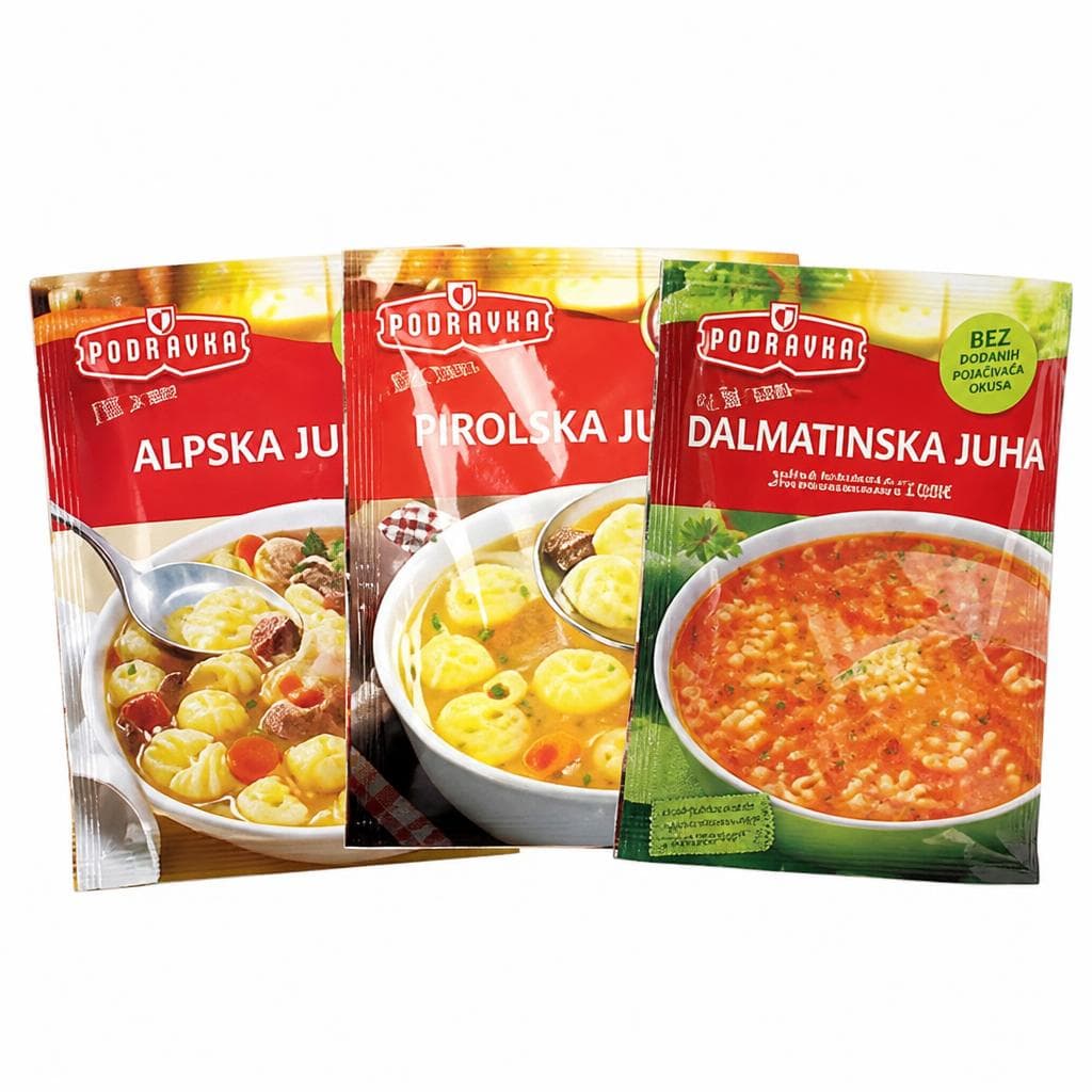 Podravka bistre juhe 60-75 g Akcija v trgovini Spar