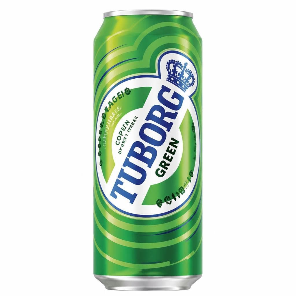 Pivo Green Tuborg 0,5 l Akcija v trgovini Mercator