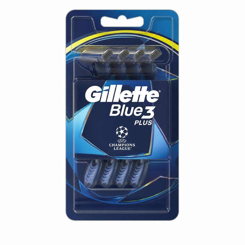 Gillette Brivnik Blue 4 britvice Akcija v trgovini Lidl