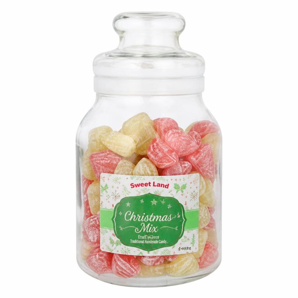 Sweet Land trdi božični bonboni 966 g Akcija v trgovini Hofer