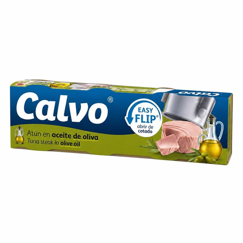Tunina Calvo v oljčnem olju 4 x 65 g Akcija v trgovini Tuš