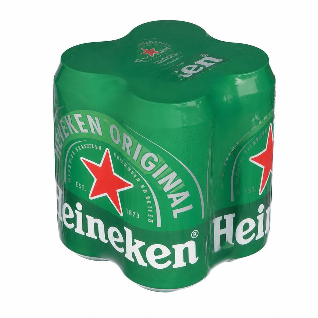Pivo Heineken 4 x 0,5 l Akcija v trgovini Mercator