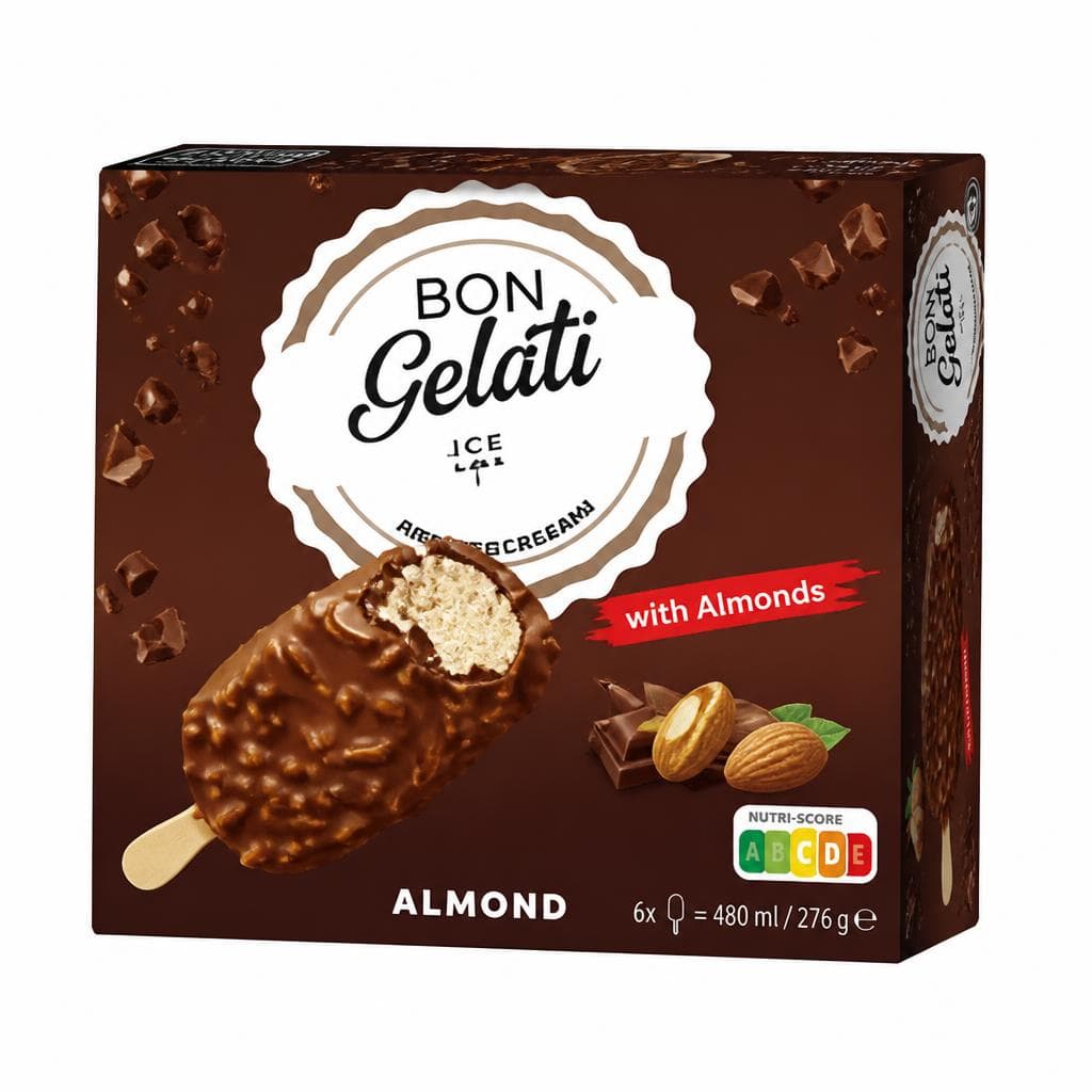 Bon Gelati sladoled na palčki 6 x 100 ml Akcija v trgovini Lidl