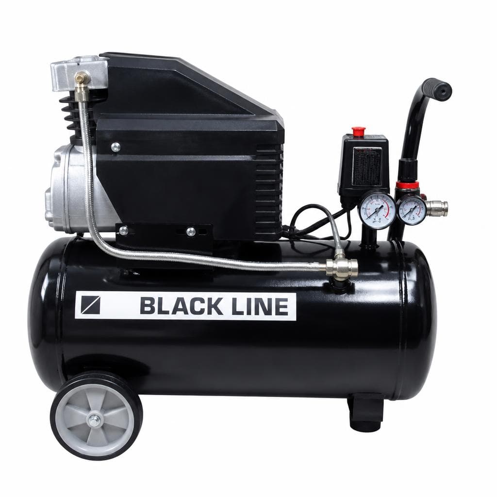 Batni kompresor DB 210/50 50 L Black Line Akcija v trgovini Jager