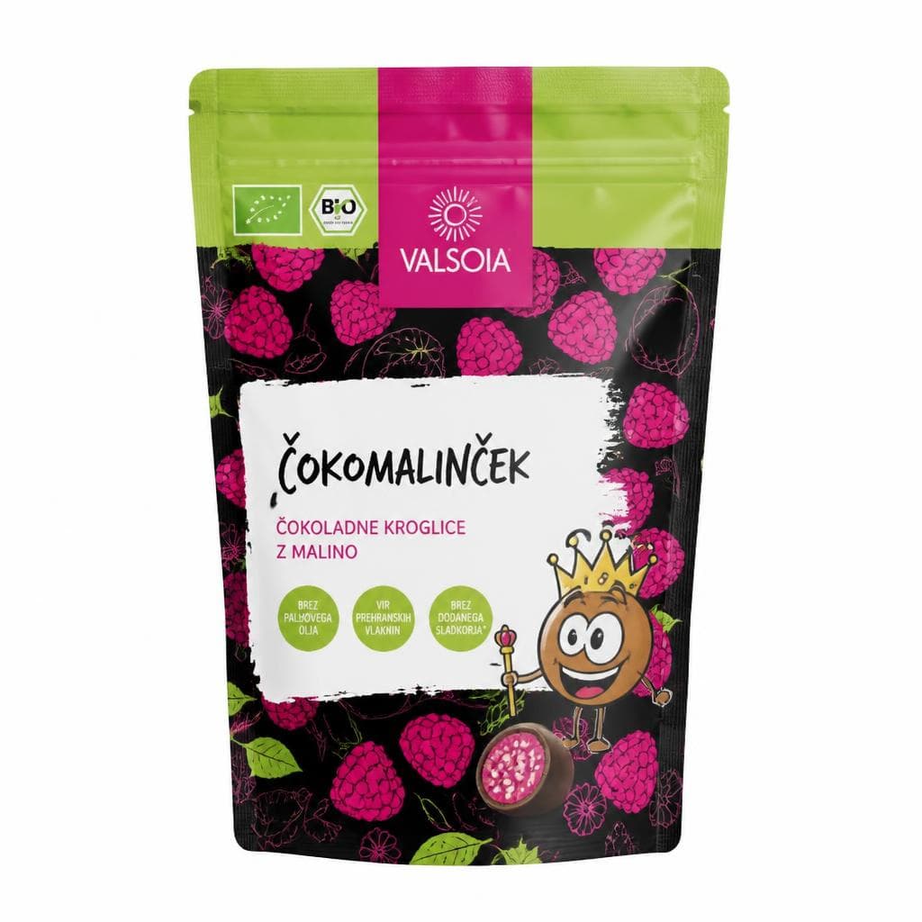 Bio Čokomalinček Malinca 400 g Akcija v trgovini Mercator