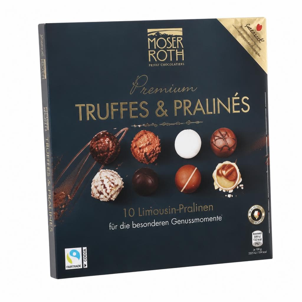 Moser Roth pralineji 200 g Akcija v trgovini Hofer