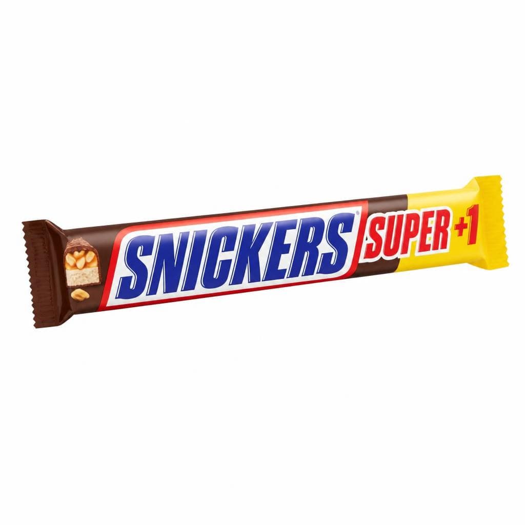 Čokolada Snickers Super+1 112,5 g Akcija v trgovini Mercator