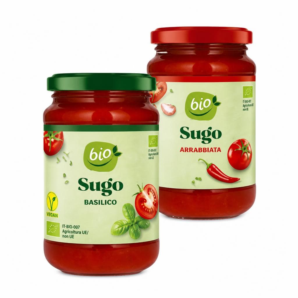 Bio omaka za testenine 350 g Sugo Akcija v trgovini Hofer