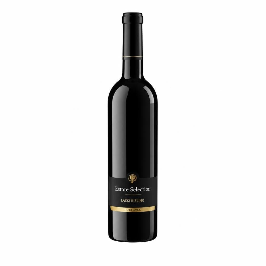 Puklavec Estate Selection Laški rizling belo vino suho 0,75 L Akcija v trgovini Kompas Shop