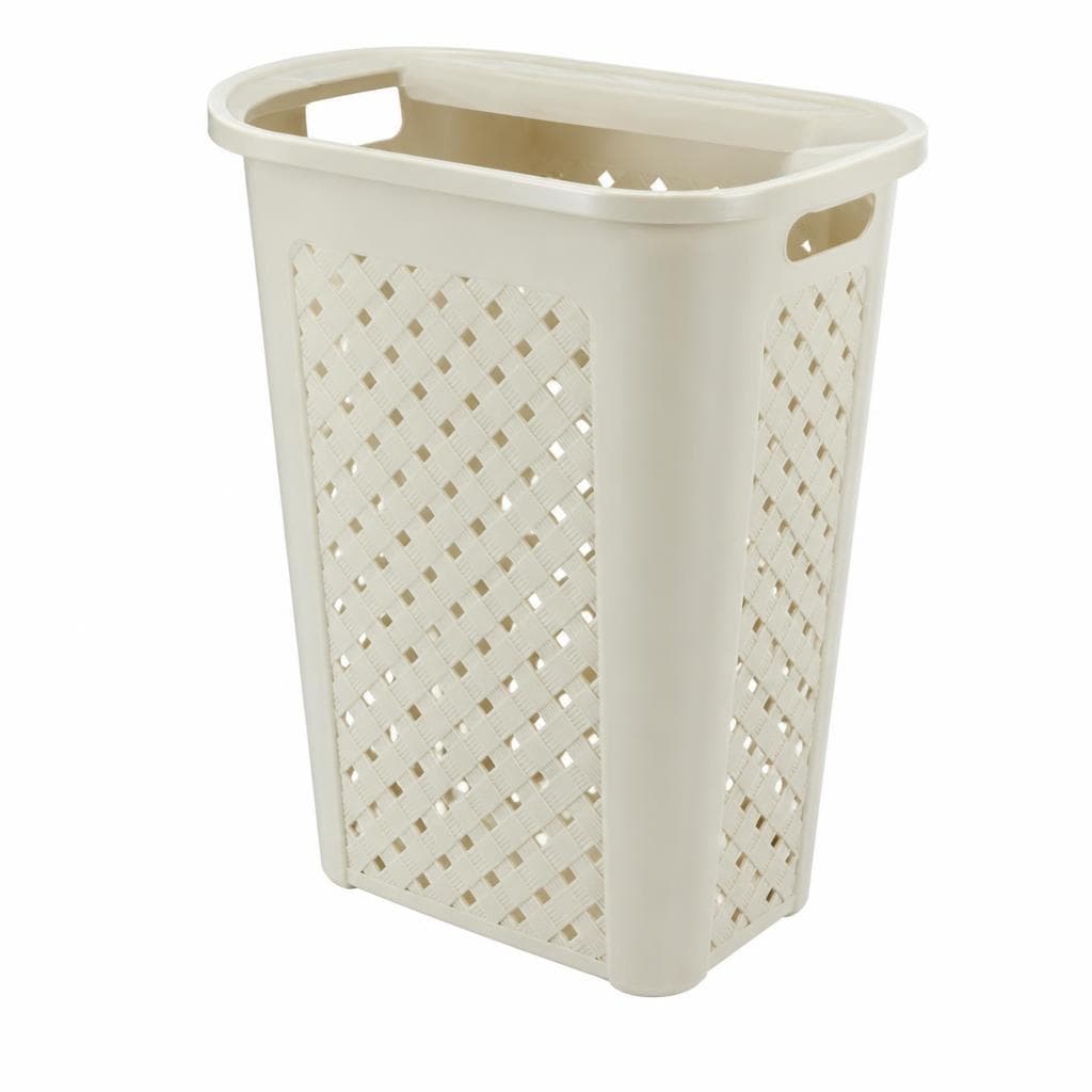 Plastični koš za perilo Arianna 50 L, 43,5 x 33,5 x 55 cm Fior di Magnolia Akcija v trgovini Eurospin