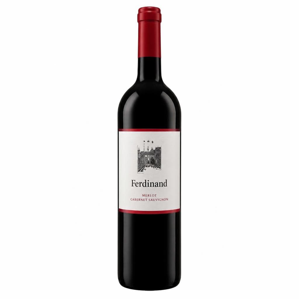 Kakovoatno vino ZGP cabernet sauvignon ali merlot "Ferdinand" 0,75 l Akcija v trgovini E.Leclerc