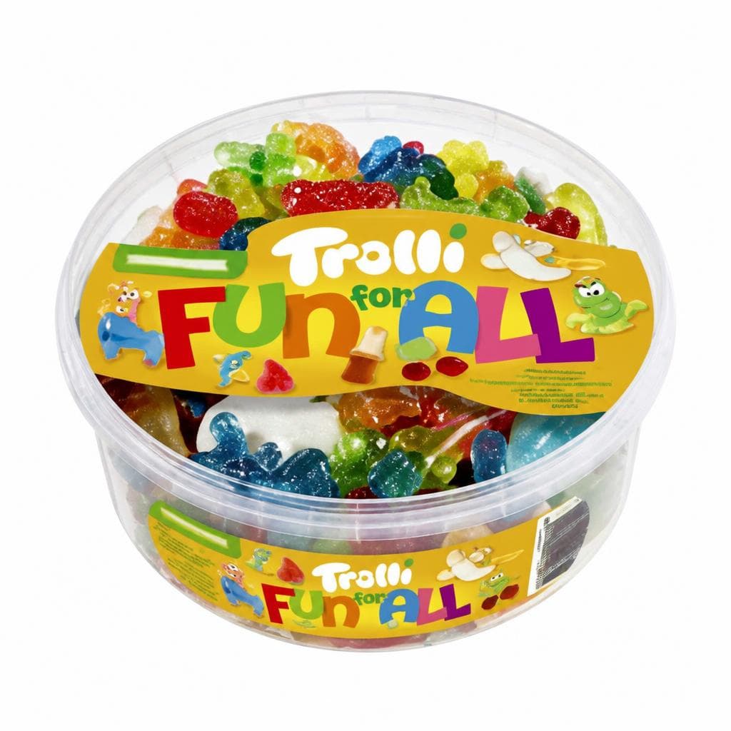 Trolli gumijaste bonbone 750 g-1000 g Akcija v trgovini Mueller