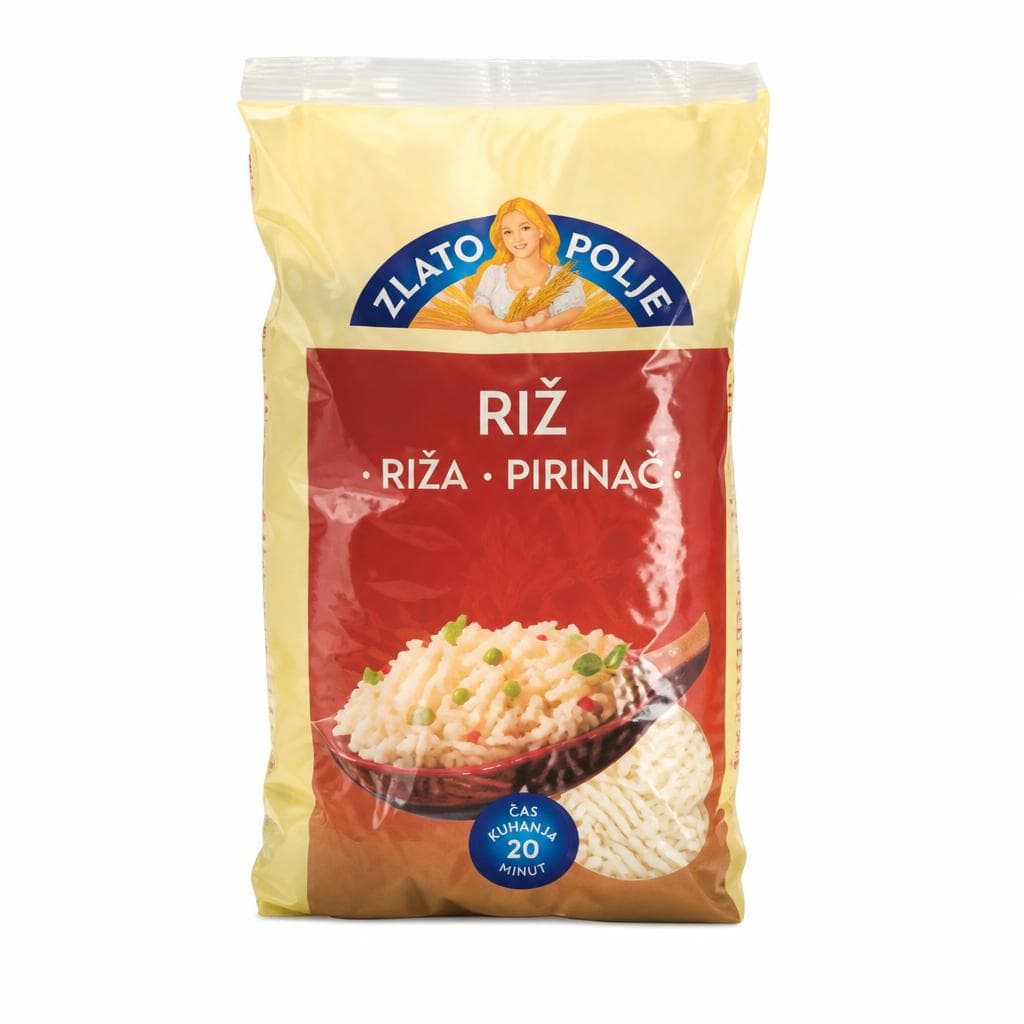 Riž 800 g Zlato Polje Akcija v trgovini Tuš
