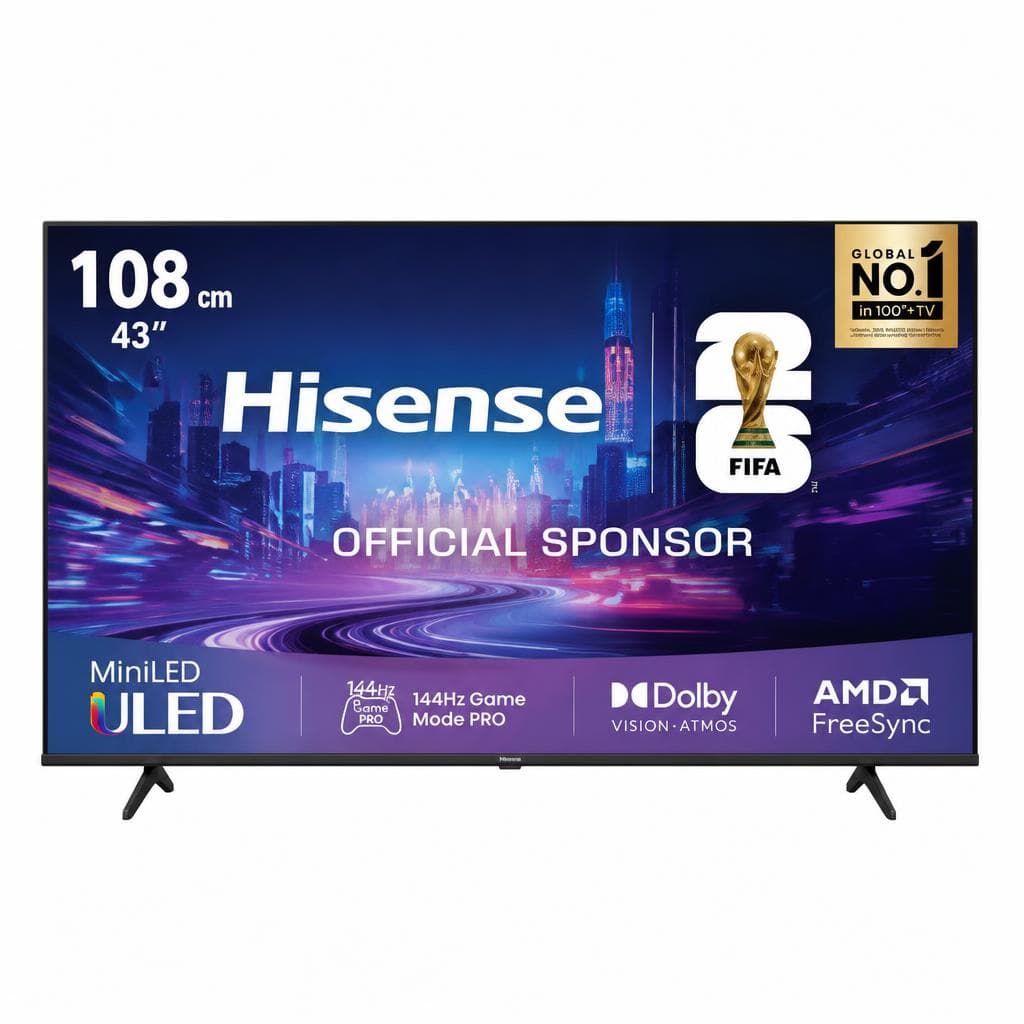TV Hisense 43E7Q Pro 108 cm / 43" Akcija v trgovini Harvey Norman