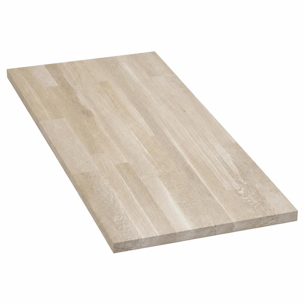 Masivna lepljena plošča d 1.200 x deb. 26 mm, hrast Akcija v trgovini Bauhaus