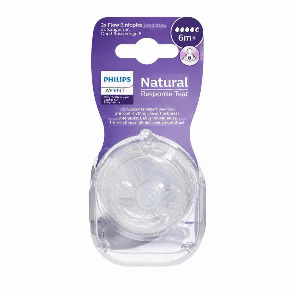 Philips Avent Natural Response Teat silikonski cucelj 2 kosa Akcija v trgovini Dm