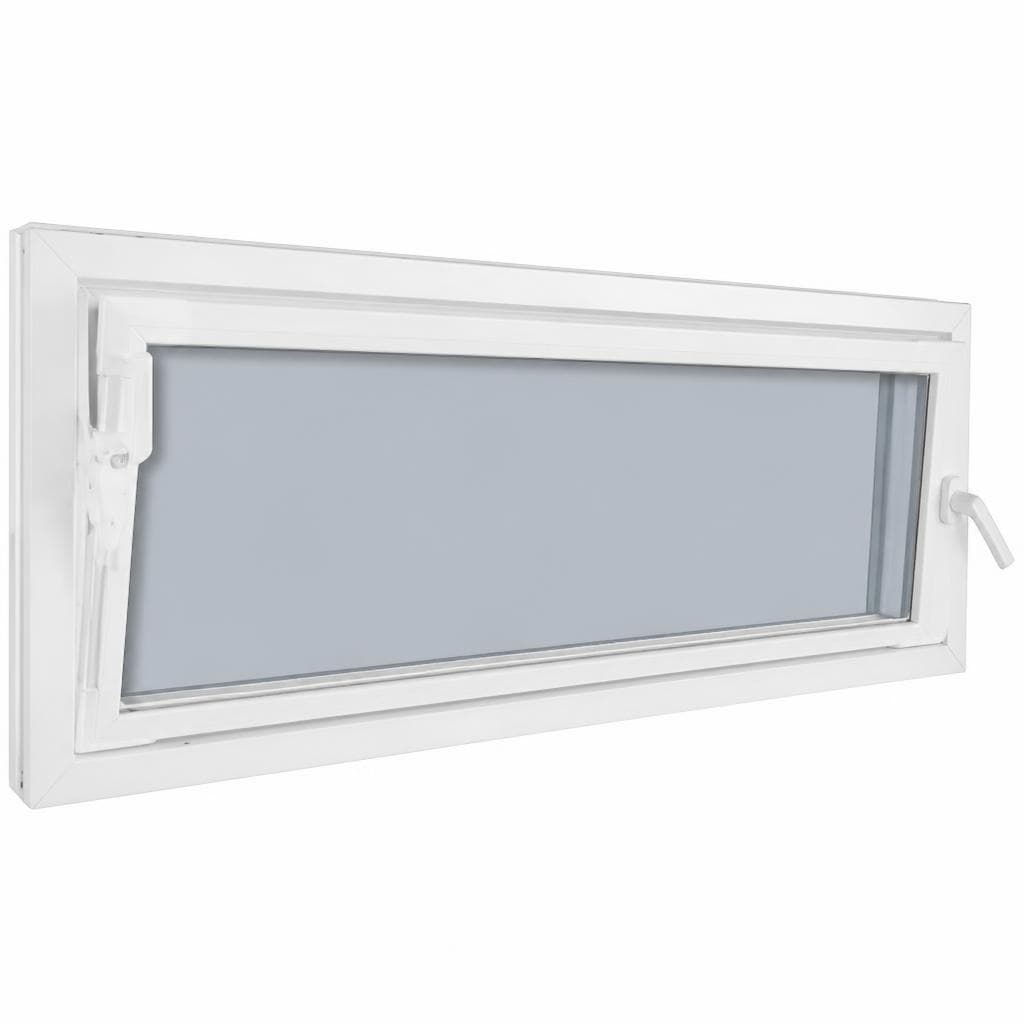 PVC nagibno okno 'Q59' 60 x 40 cm Solid Elements Bauhaus Akcija v trgovini Bauhaus