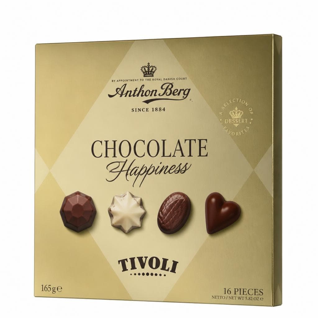 Anthon Berg Tivoli čokoladne praline 167 g Akcija v trgovini Kompas Shop