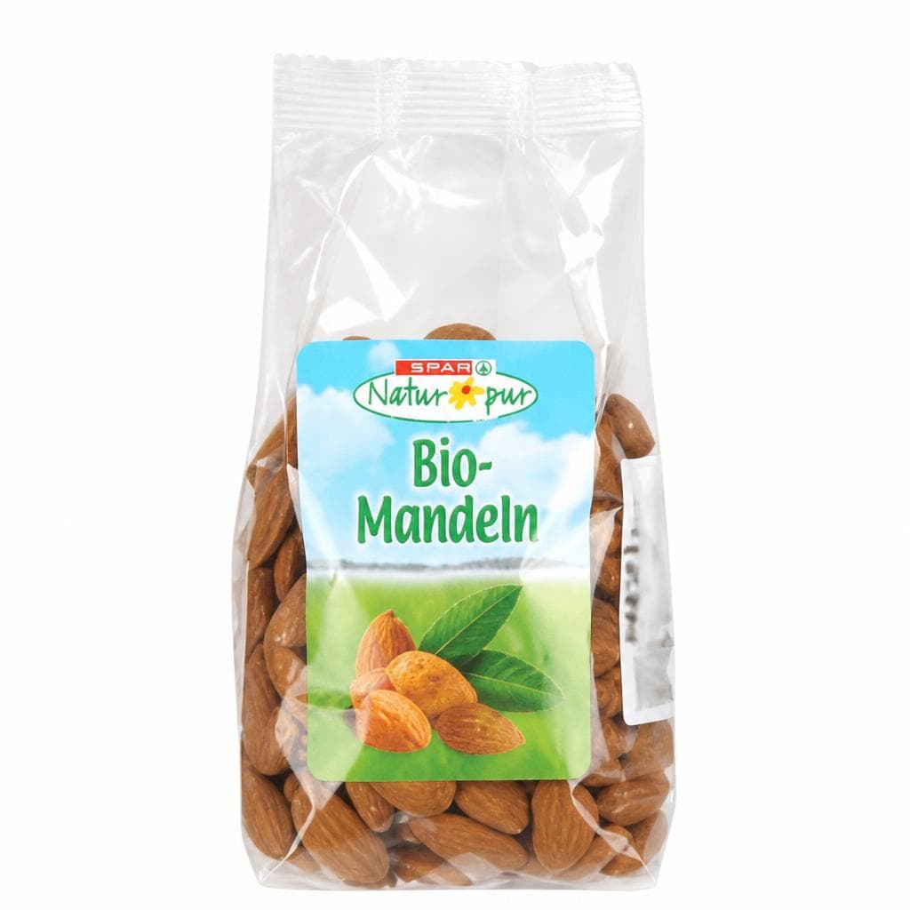 Bio-Mandlji 200 g Natur pur Akcija v trgovini Spar