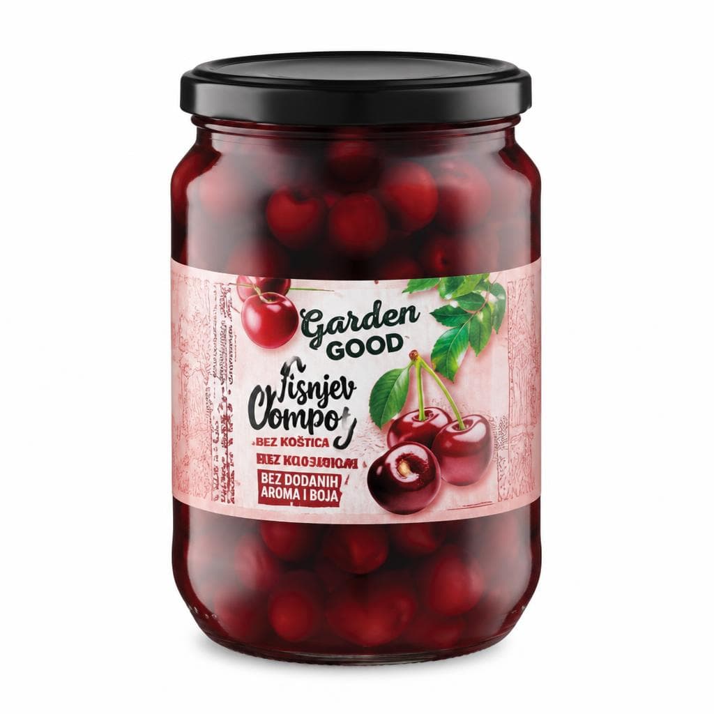 Višnjev kompot Garden Good 680 g Akcija v trgovini Mercator