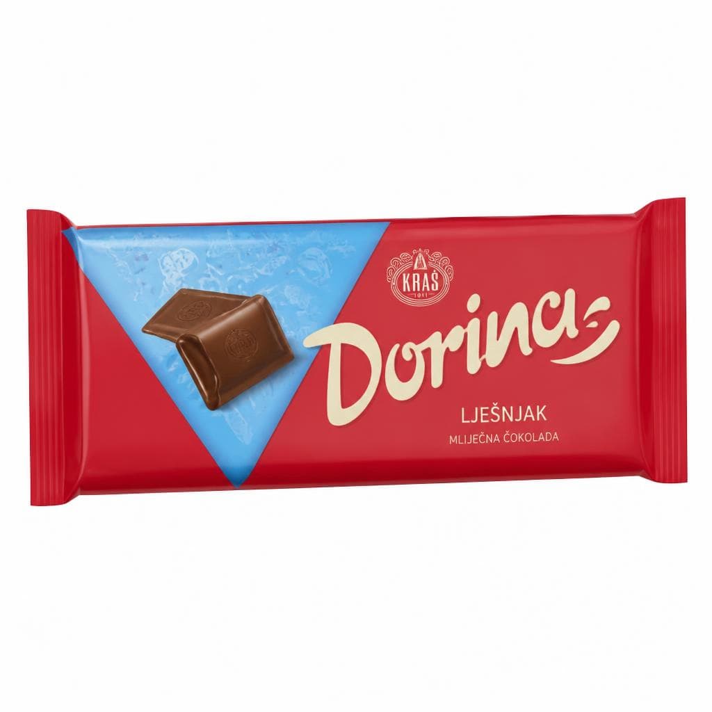 Polnjena čokolada Dorina 100 g Akcija v trgovini Tuš