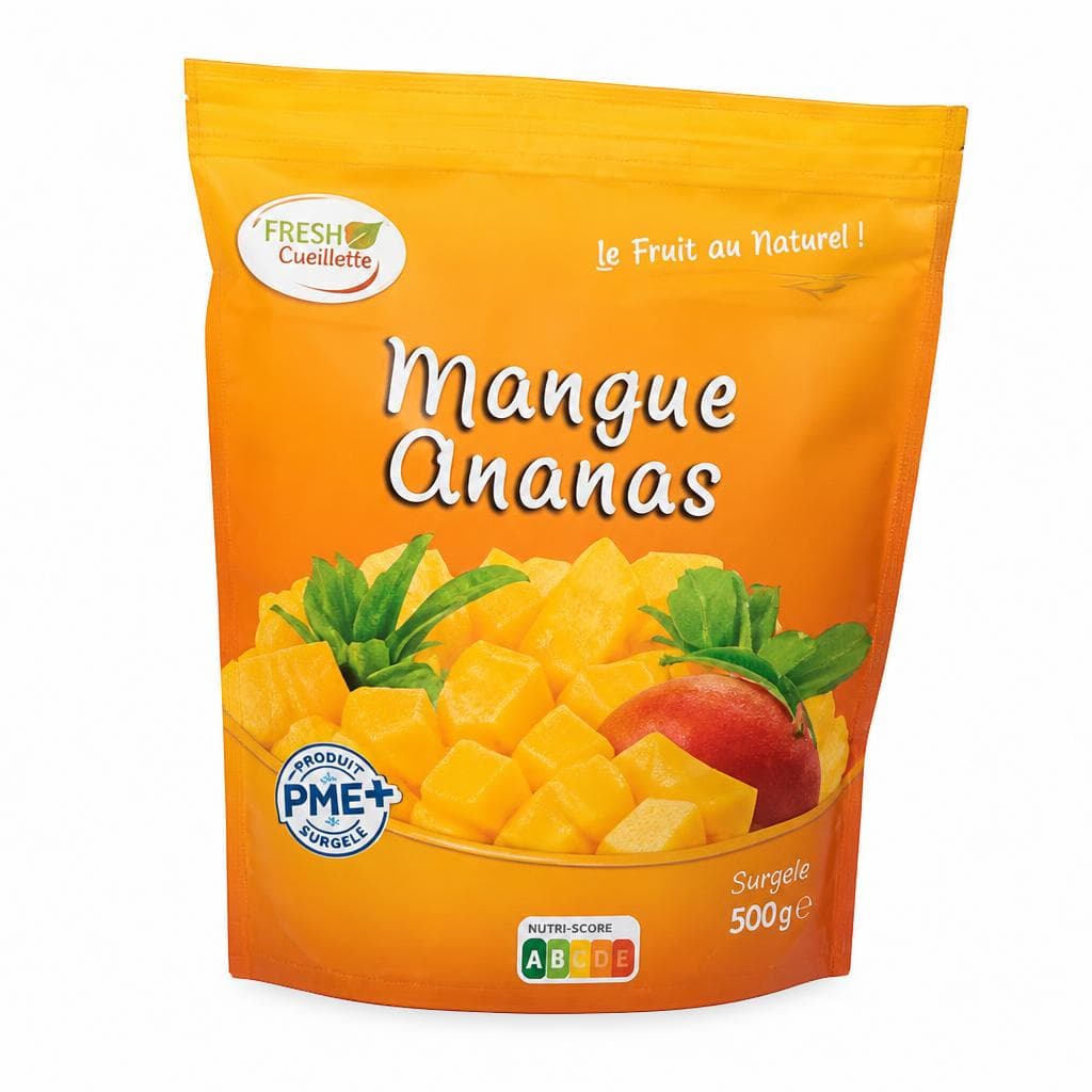 Zamrznjeno sadje Fresh Cueillette 500 g Akcija v trgovini E.Leclerc