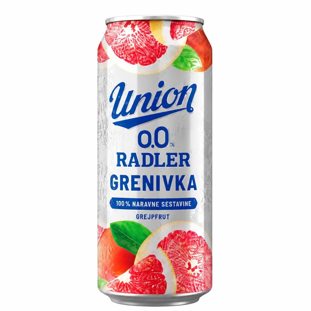 Radler Union 0,5 l Akcija v trgovini Mercator