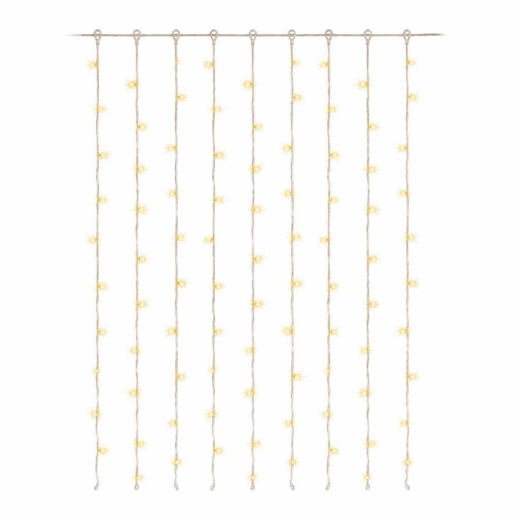 LED svetlobna zavesa 120 lučk, 140 x 120 cm Akcija v trgovini Bauhaus