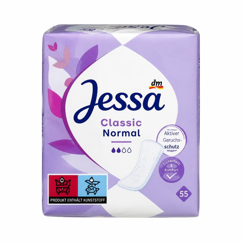 Jessa Classic Normal ščitniki perila 55 kosov Akcija v trgovini Dm