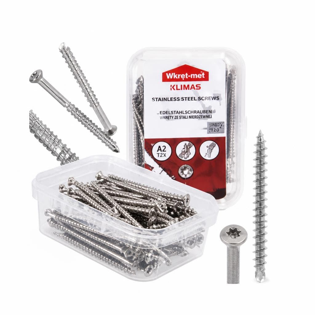 Wkręt-met Terasni inox vijaki A2 5 x 60 mm (100 kos) Akcija v trgovini Jager