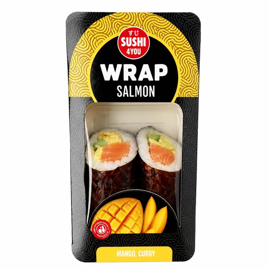 Wrap losos sushi 210 g, 2/1 Sushi 4you Akcija v trgovini Spar