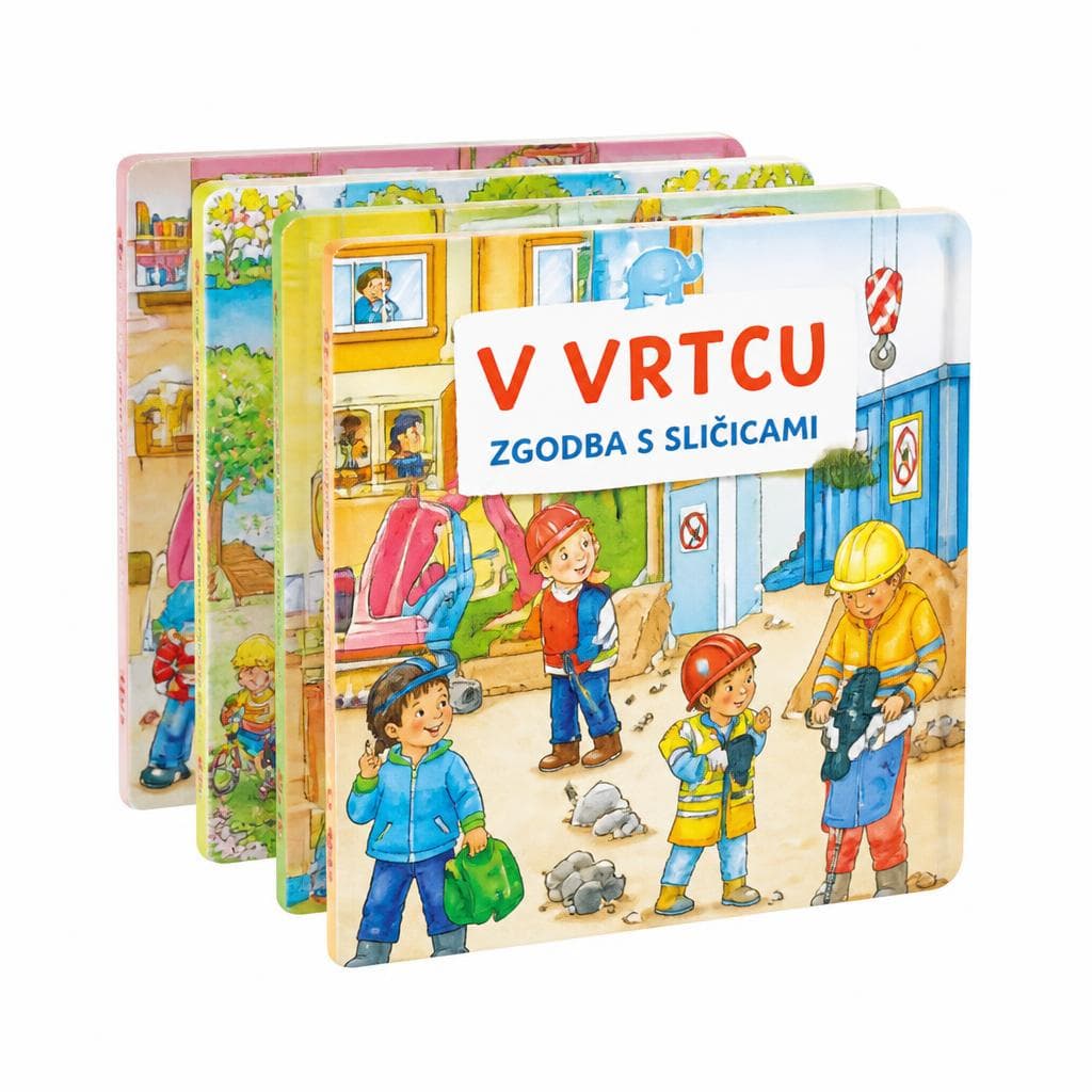 Otroška knjiga - kartonka Učila Akcija v trgovini E.Leclerc