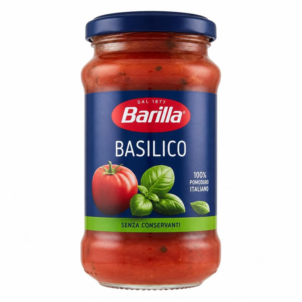 Barilla omaka Basilico s paradižnikom in baziliko 400 g Akcija v trgovini Spar