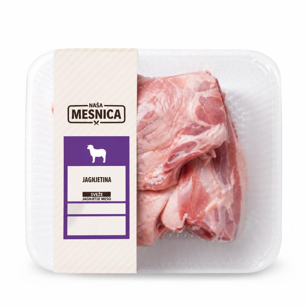Naša Mesnica sveže jagnje v kosih pribl. 2,4 kg Akcija v trgovini Lidl