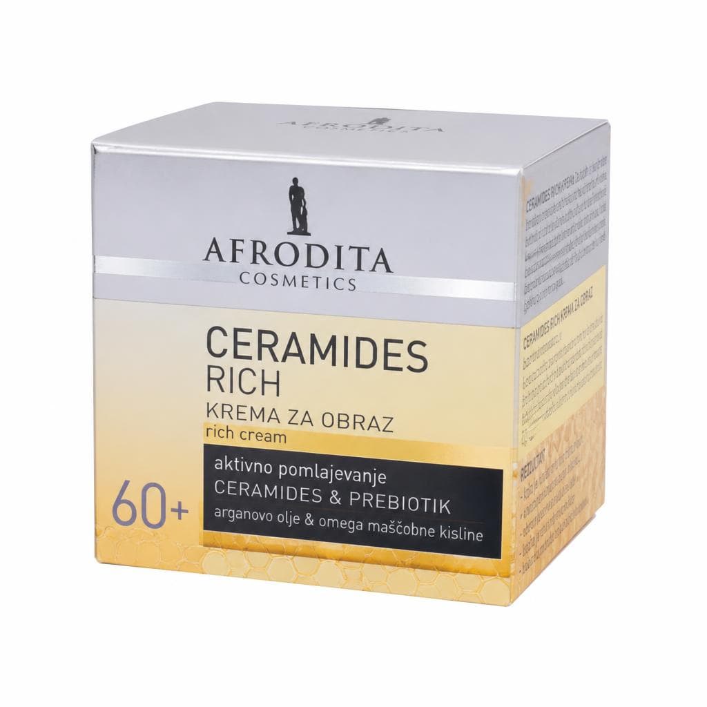 Afrodita Ceramides Rich krema za obraz 50 ml Akcija v trgovini E.Leclerc